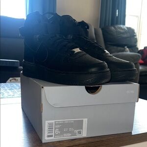 Nike Air Force 1 High Black Sneakers